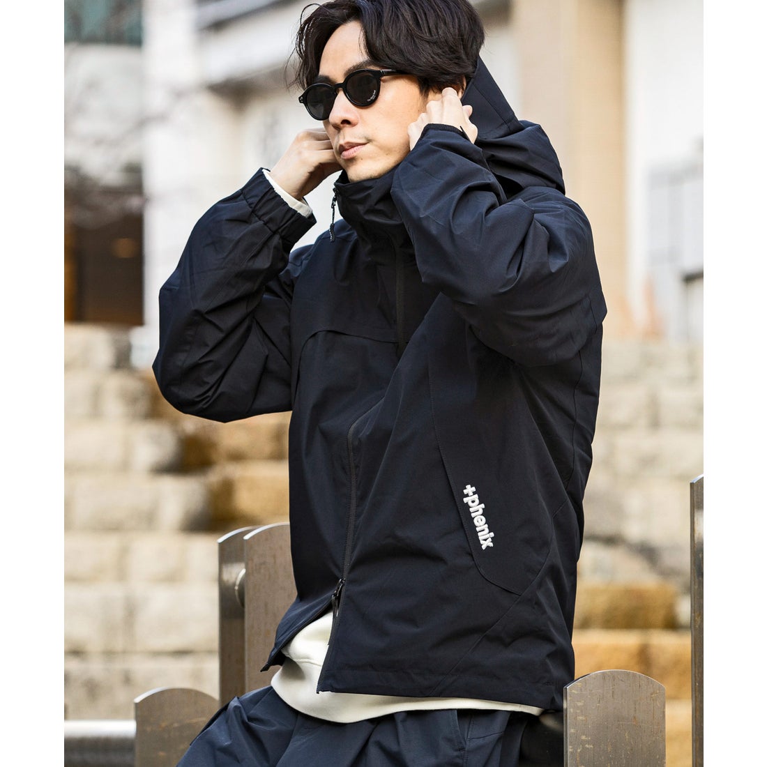 プラスフェニックス +phenix MOUNTAIN LIGHT JACKET マウンテン ライト