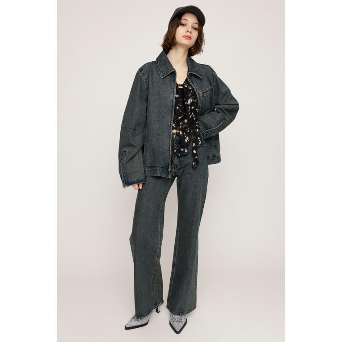 スライ SLY J／W STRAIGHT PT－BE （BLU） - ファッション通販