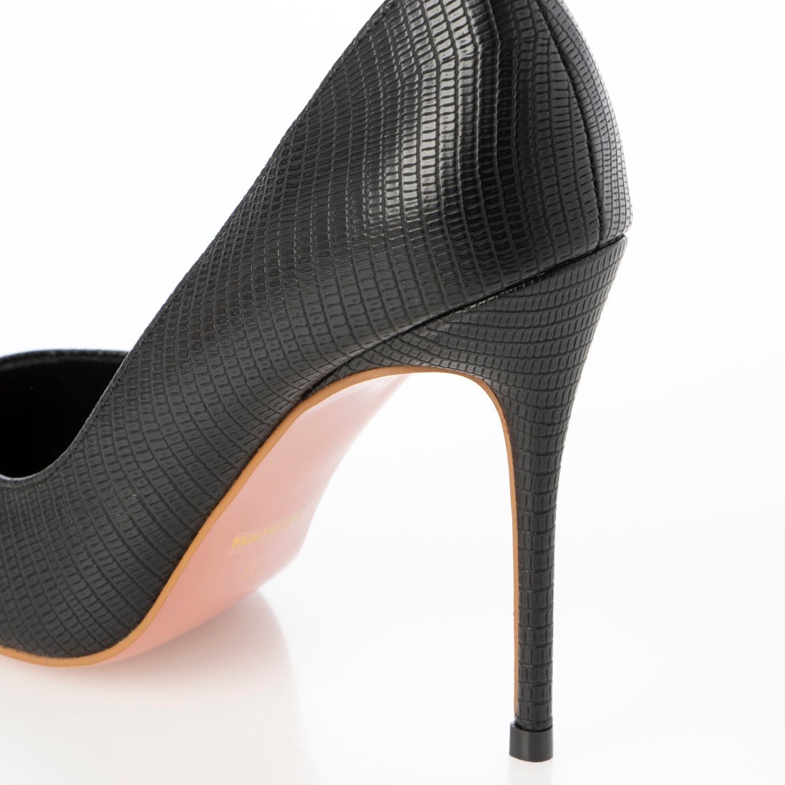 プラチナドゥ Platino deux 極細ピンヒール Vカット ポインテッドトゥ