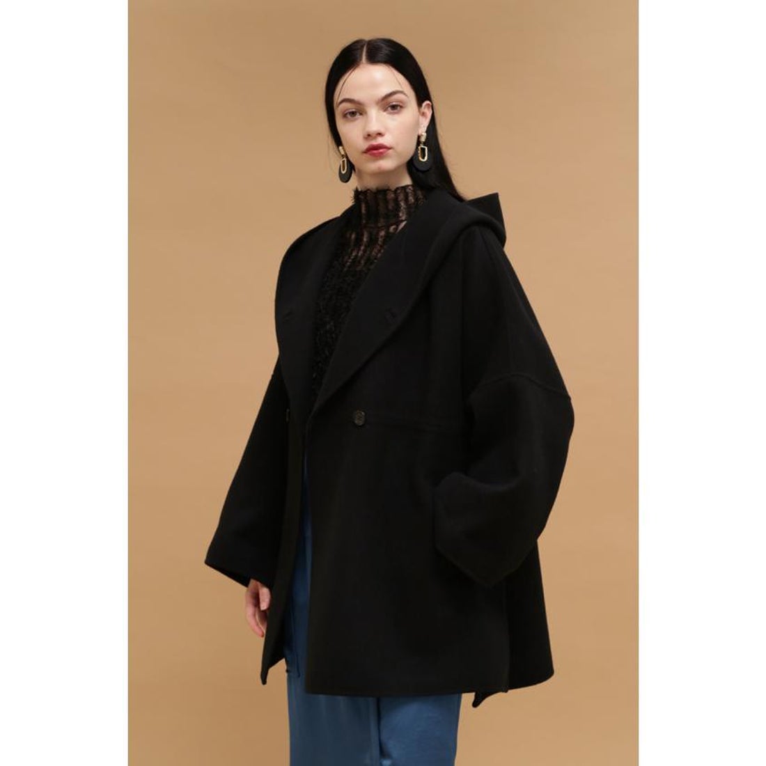 ピンキーアンドダイアン PINKY & DIANNE フーデットリバーショート