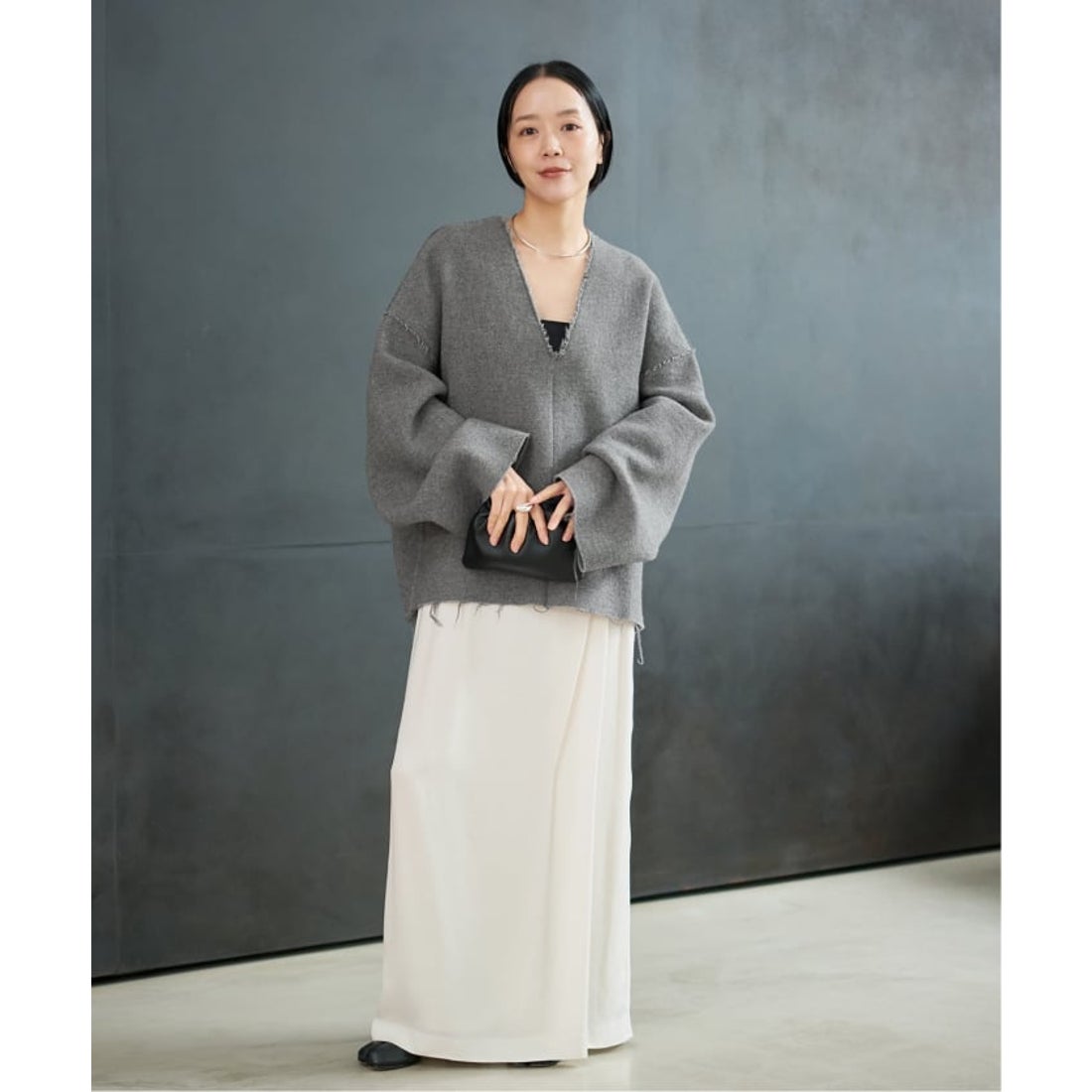 プラージュ Plage R'IAM シルエットブラウス （ナチュラル