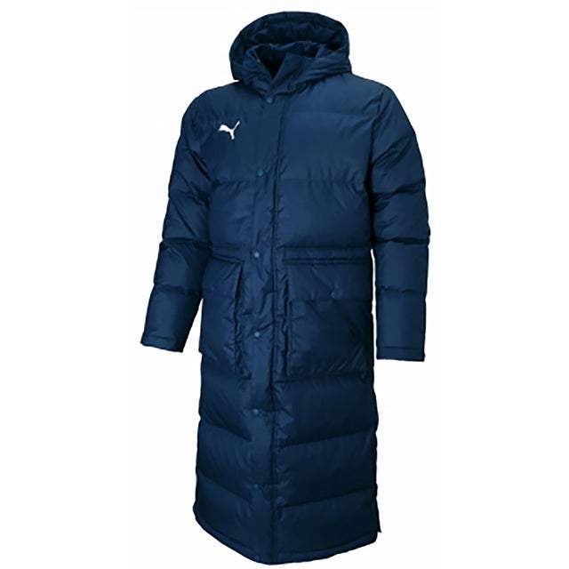 PUMA プーマ TEAMLIGA ロングダウンコート(ブラック) 657736 03