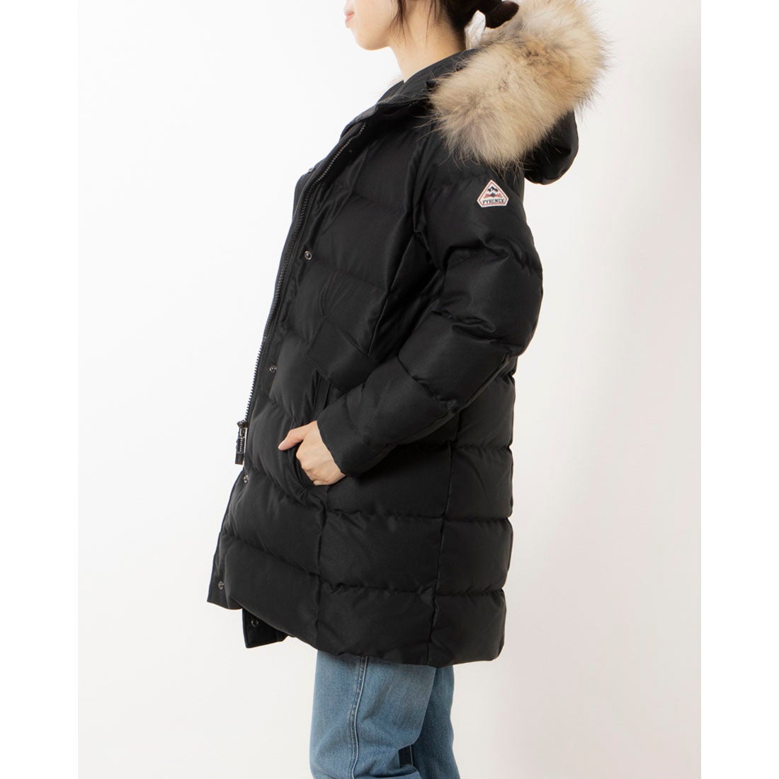 ピレネックス PYRENEX GRENOBLE FUR INTL （Black） -waja bazar