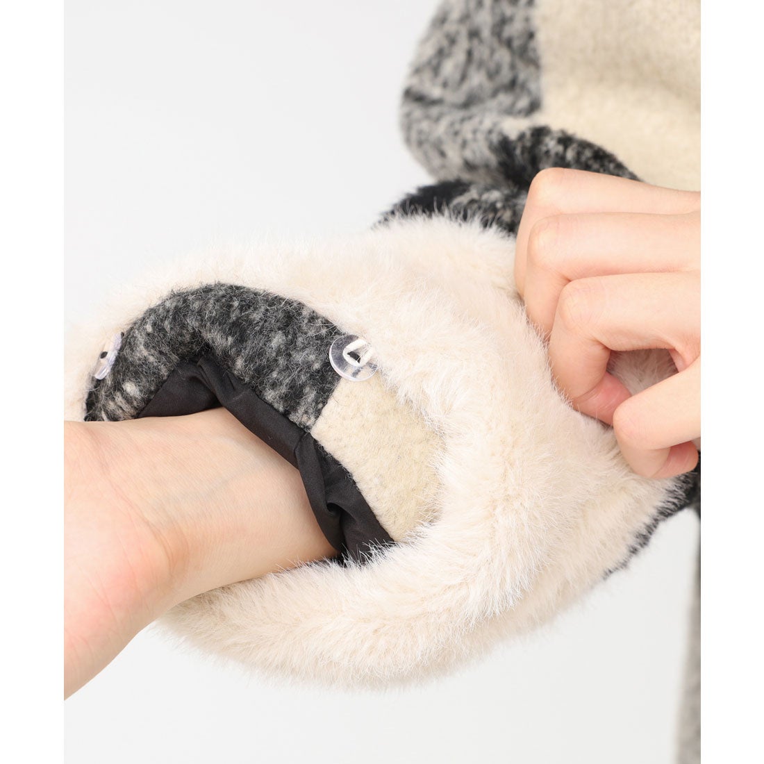 ロイヤルパーティー ROYAL PARTY ファー付テーラージャケットコート