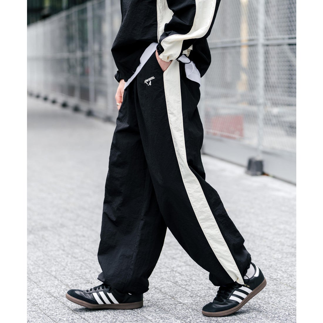 ロッキーモンロー Rocky Monroe KANGOL カンゴール トラックパンツ