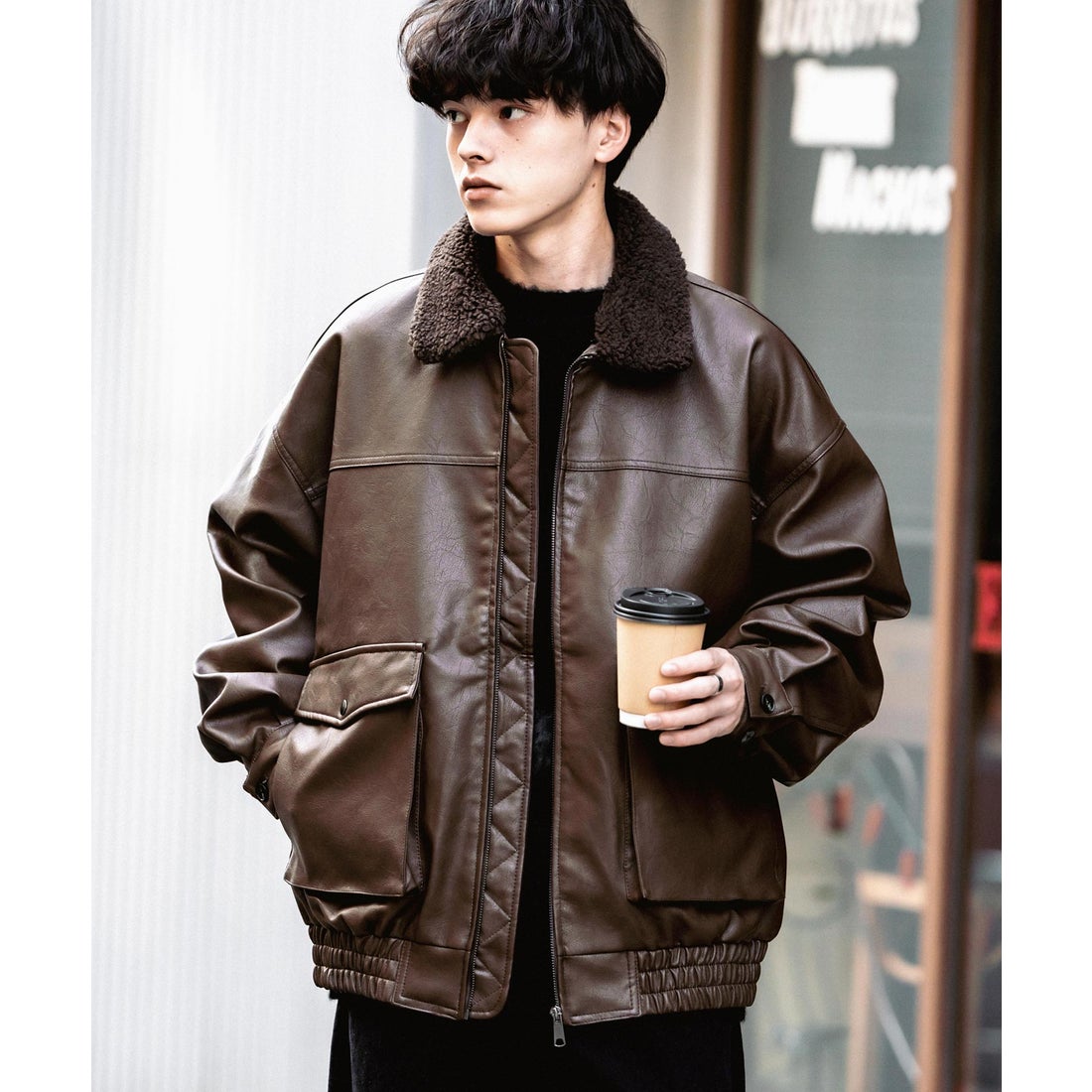 ロッキーモンロー Rocky Monroe ブルゾン フライトジャケット メンズ