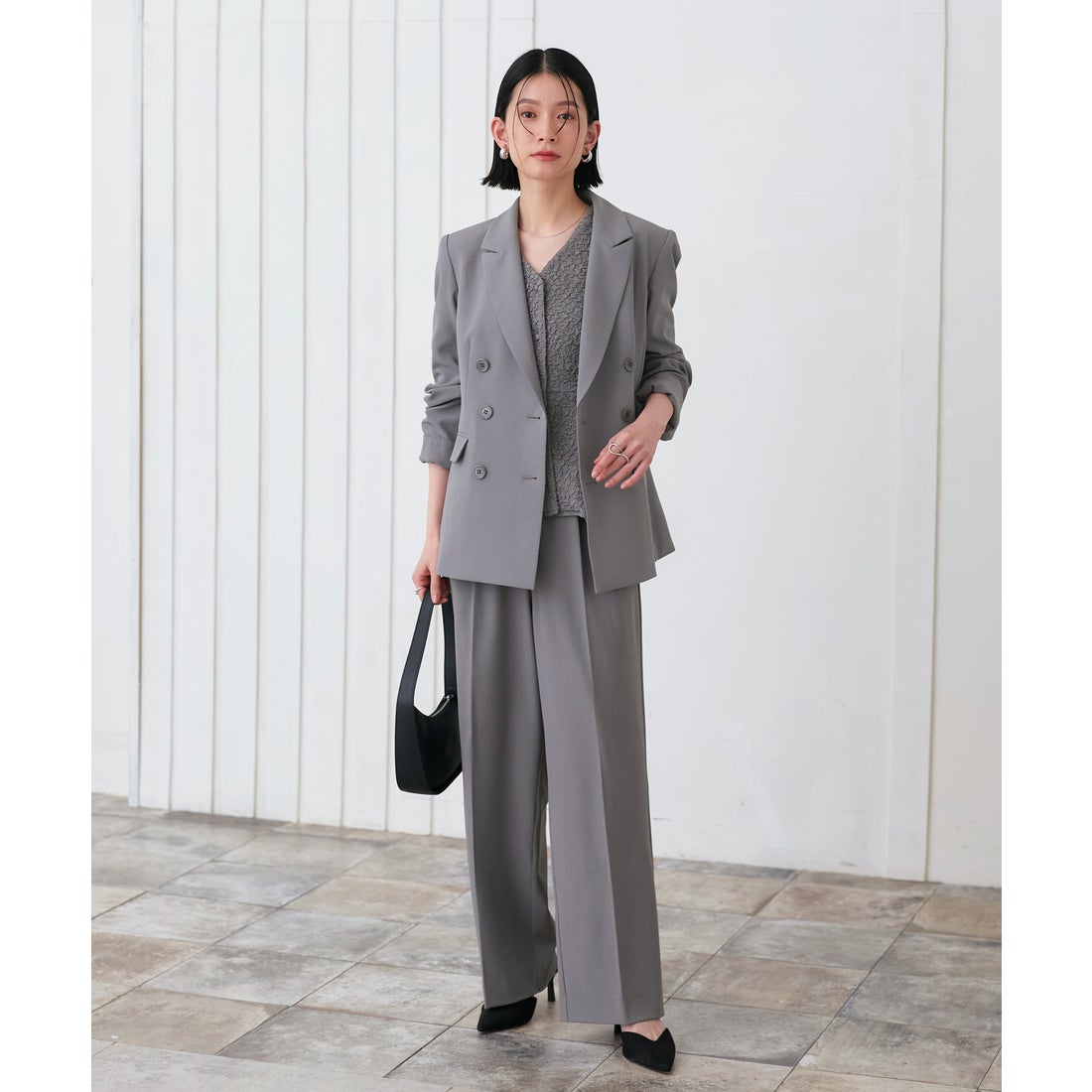 ルイルエブティック RUIRUE BOUTIQUE ストレッチ ｜ ピークドラペル