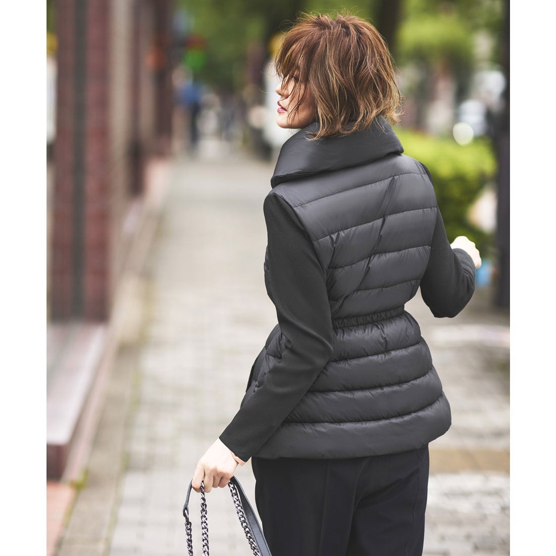 ルイルエブティック RUIRUE BOUTIQUE ニットスリーブライトショート