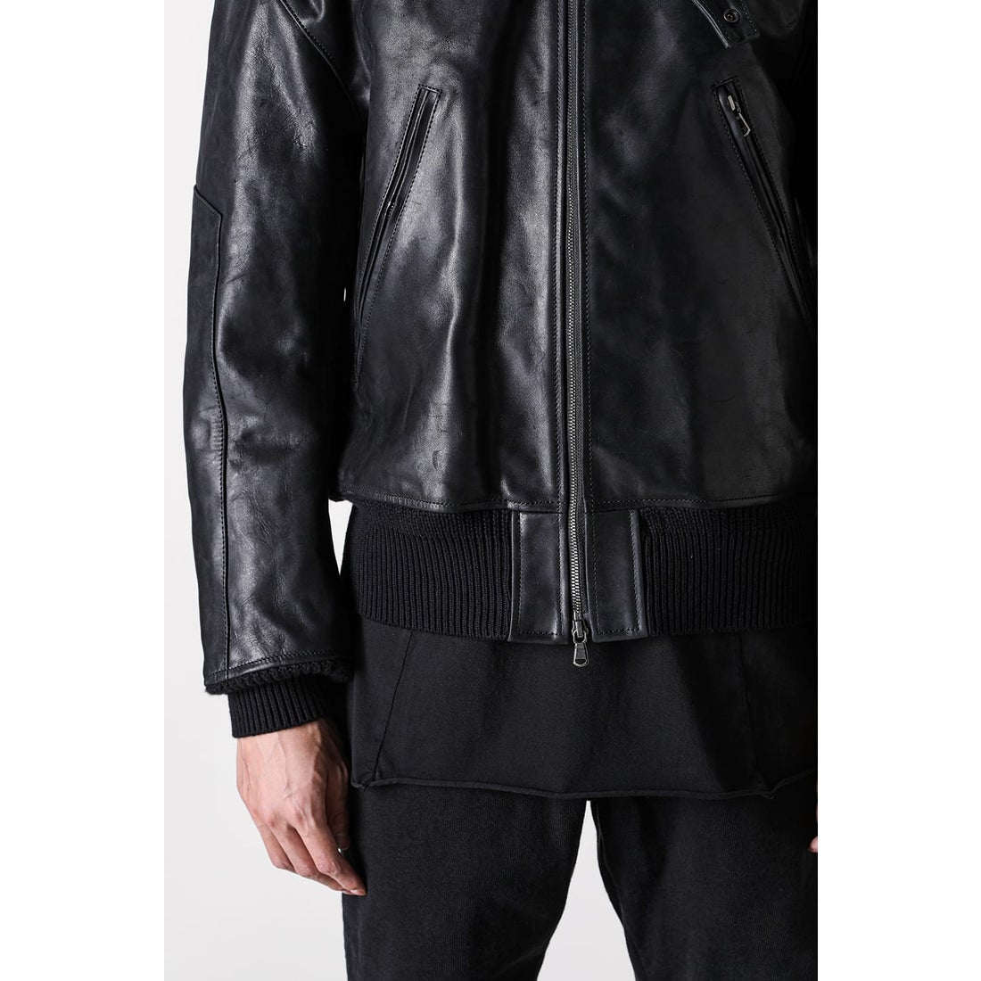 ザ ヴィリディアン The Viridi-anne Leather Jacket （Black