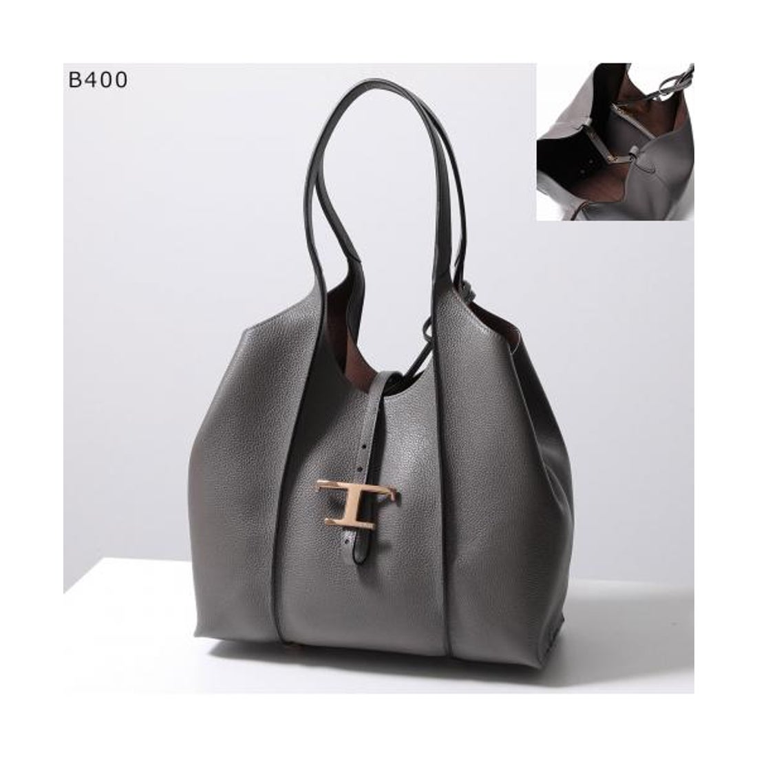 トッズ TOD'S TODS トートバッグ XBWTSBA0200 レザー ポーチ付き （XSO