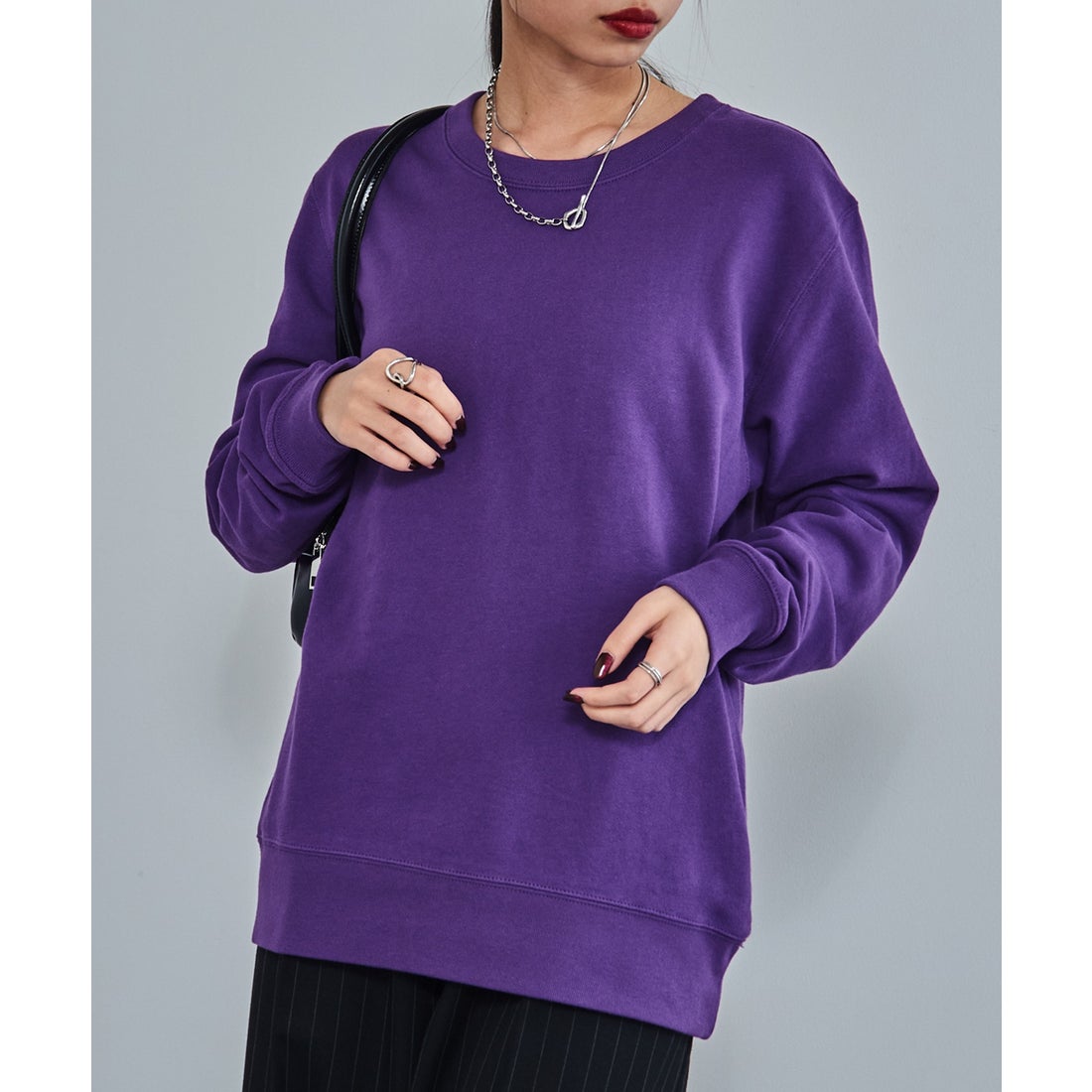 プリントスター Printstar 8.4オンス クルーネック ライトトレーナー