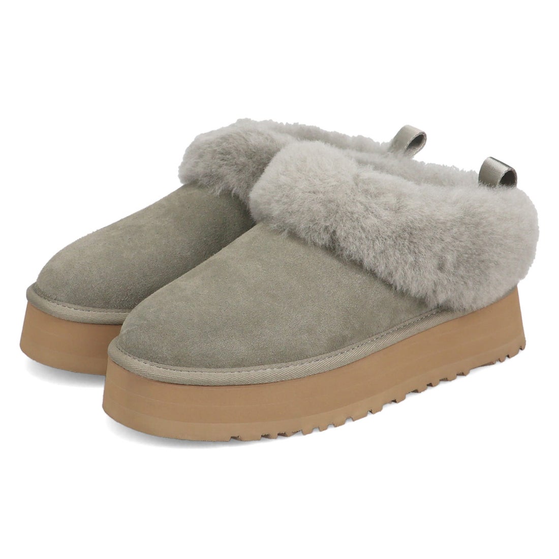 アグ UGG タゼル ムートンブーツ スリッポン スリッパ レディース 厚底