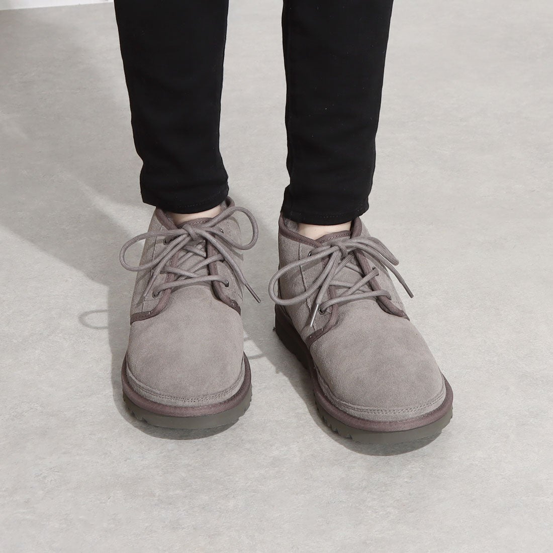 アグ UGG ニューメル ムートンブーツ （チャコール） -waja bazar