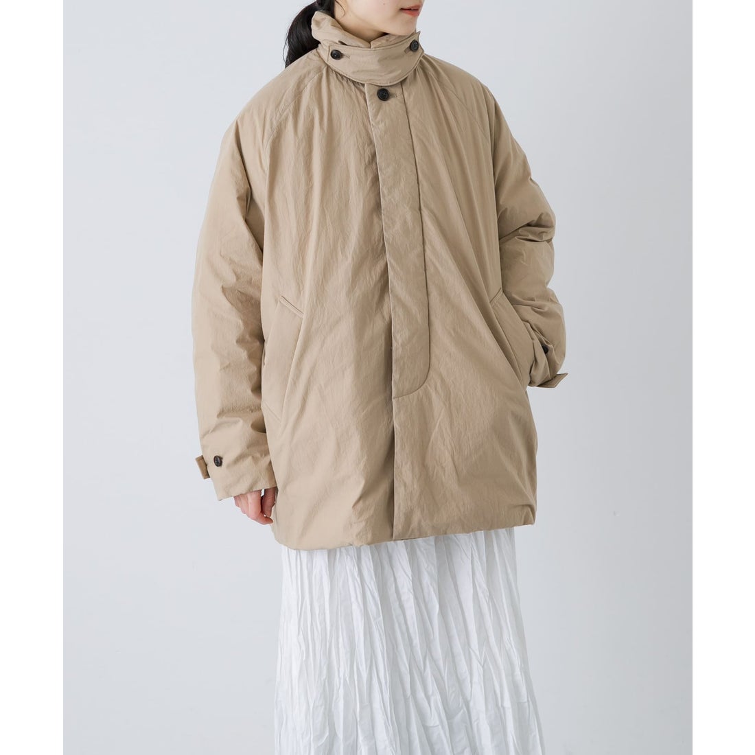 カグレ かぐれ コットンダウンジャケット （スミクロ） - ファッション