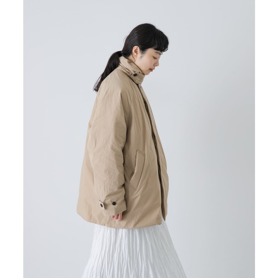 カグレ かぐれ コットンダウンジャケット （スミクロ） - ファッション