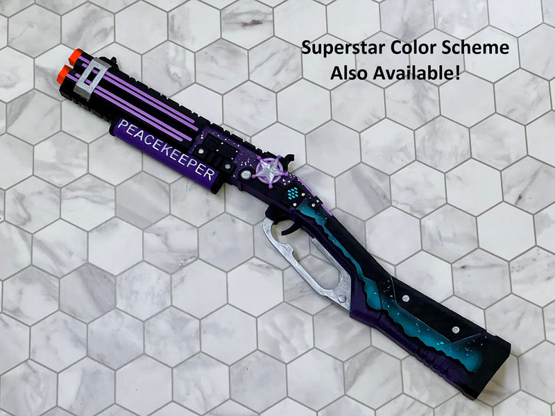 Northern Lights Peacekeeper Shotgun Battle Royale 3D Printed Prop
