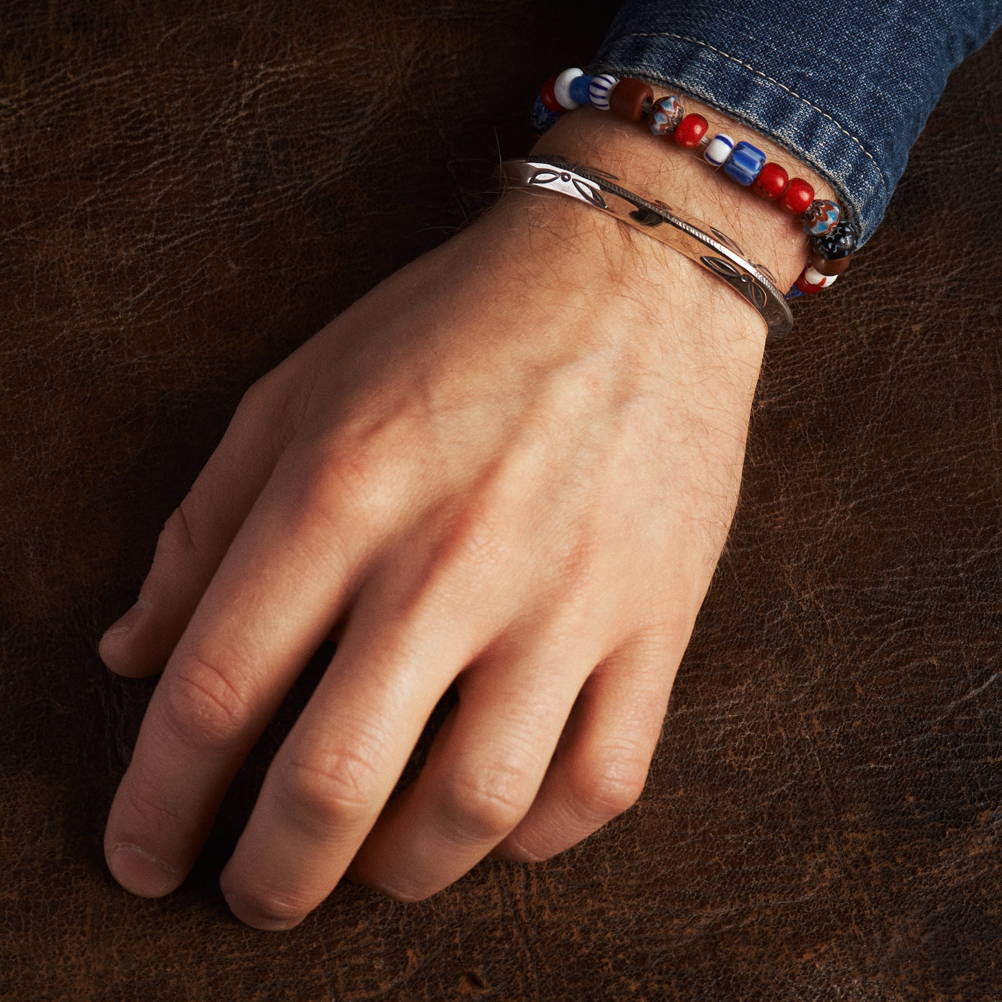 Larry Smith Triangle Side Shell Bracelet BR-0011 – Second Sunrise