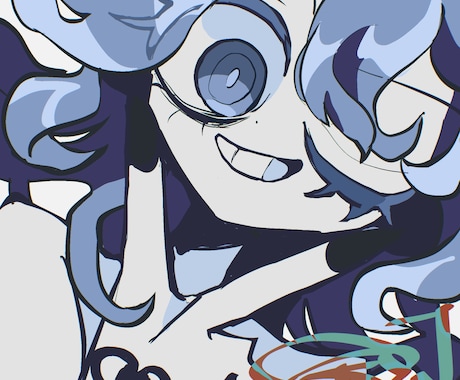 個性強！カートゥーン風イラスト制作いたします 等身〜SD、グッズ絵