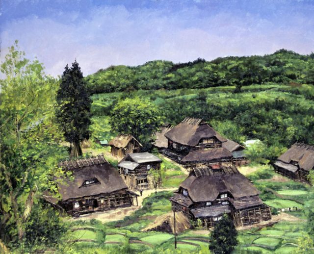 懐かしい日本の民家を描きつづけた画家・向井潤吉の回顧展 | サライ.jp