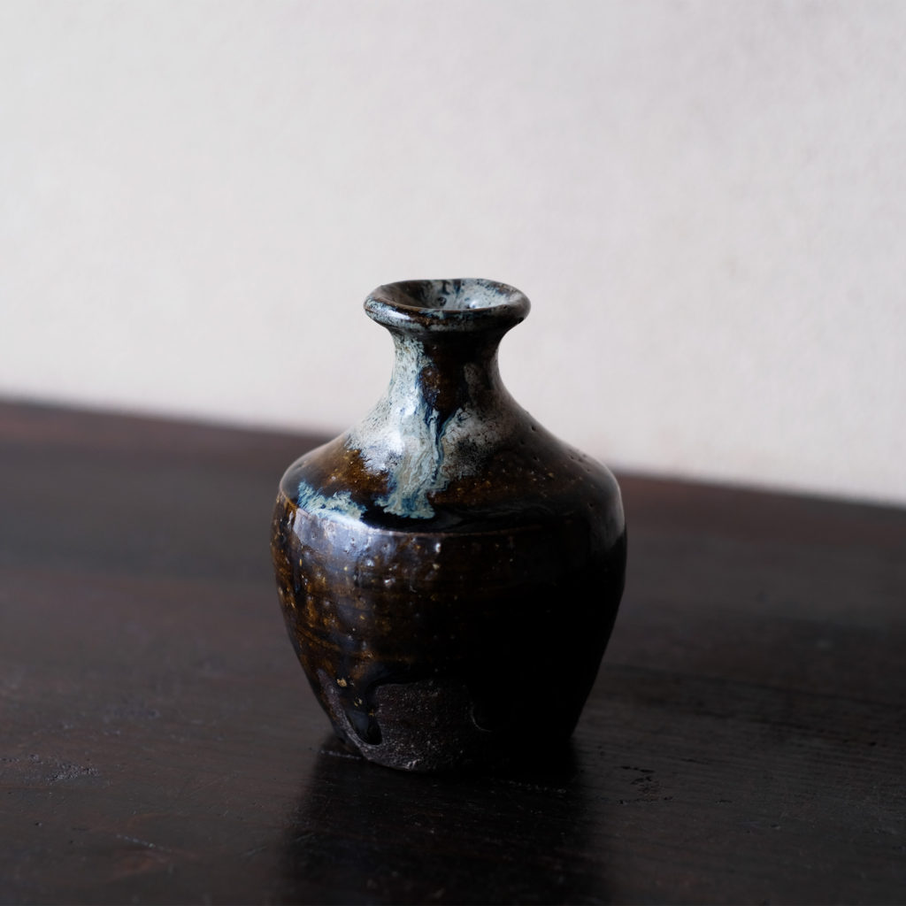 古唐津 朝鮮唐津 小徳利 銘 天山 | 骨董と詩学 Antique & Poetics | 蛇韻律