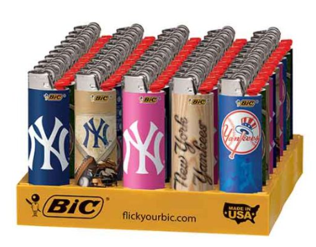 BIC MLB NEW YORK YANKEES LIGHTERS – SessionsUSA