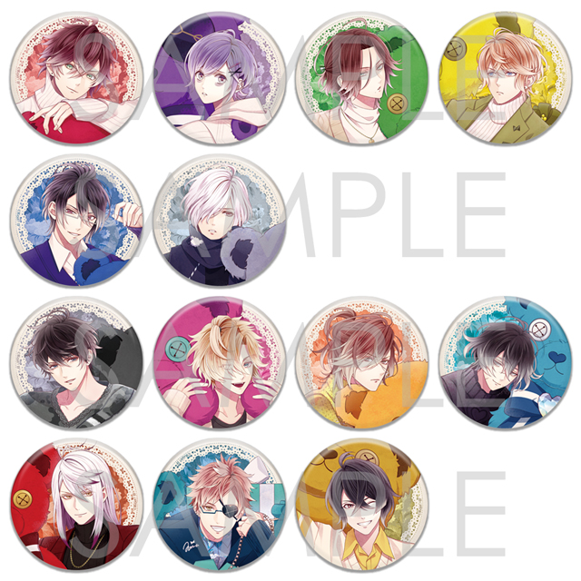 DIABOLIK LOVERS Valentine Bears ビッグ缶バッジ | 乙女向け通販