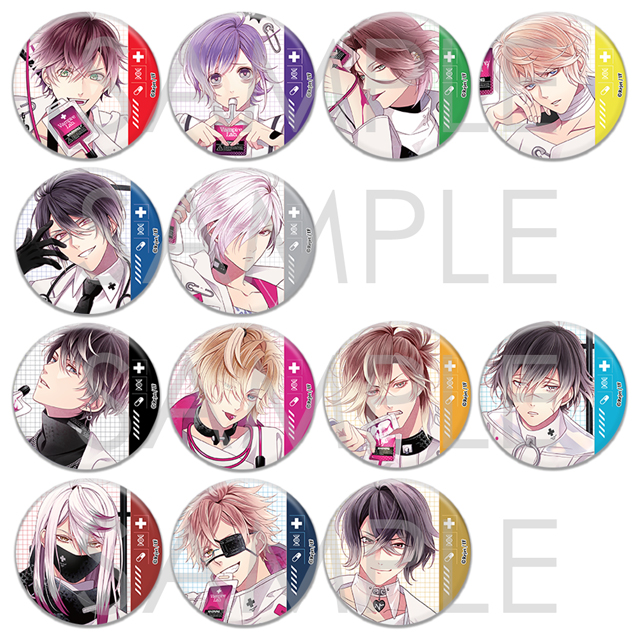 DIABOLIK LOVERS VAMPIRE Lab. ビッグ缶バッジ | 乙女向け通販サイト