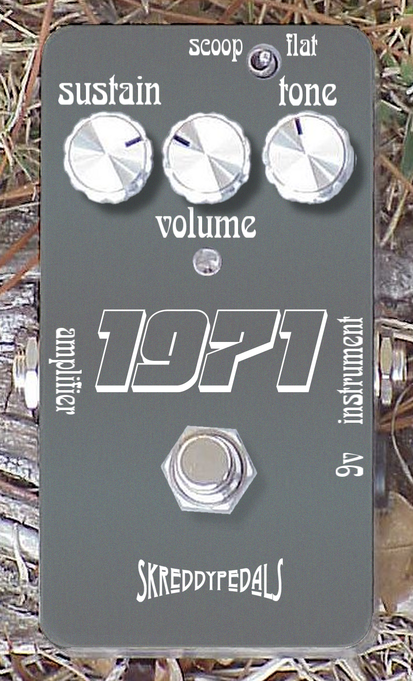 Big Muff variants | Fuzz | 1971 | Skreddy Pedals