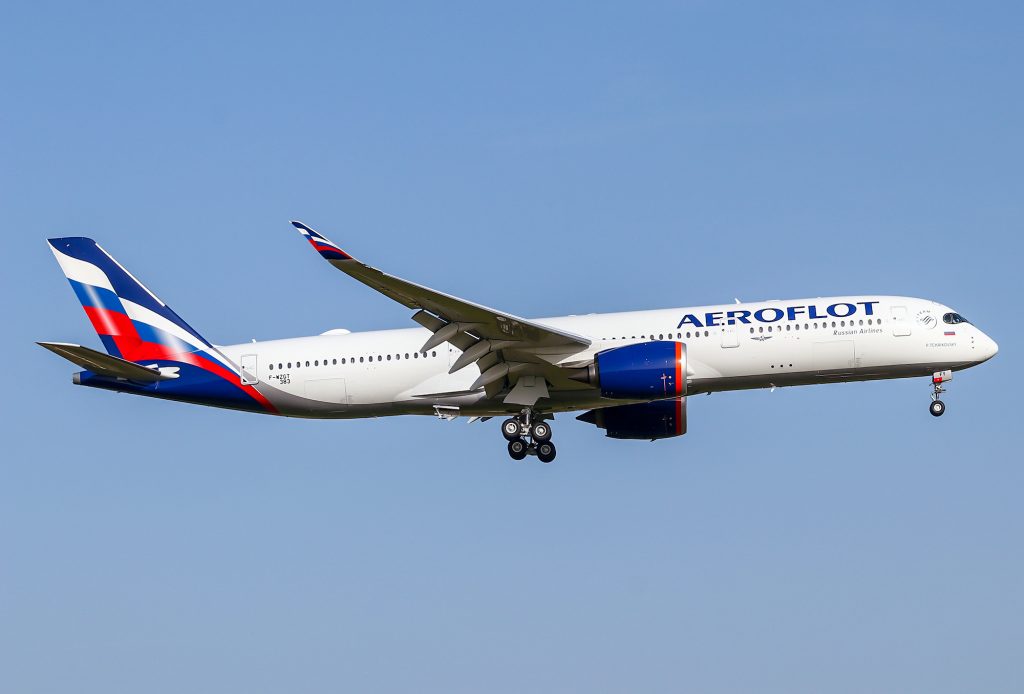 アエロフロートロシア航空のA350-900型機が初飛行 | sky-budget スカイ