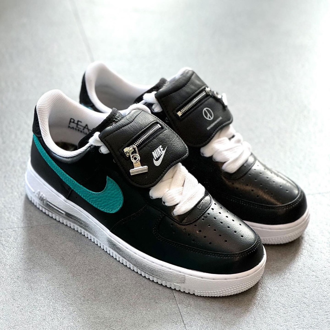 2024年9月14日発売PEACEMINUSONE x Nike Air Force 1 “Para-Noise 3.0