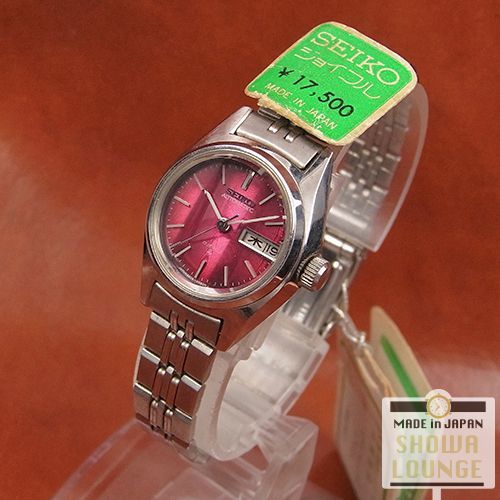 セイコー ジョイフル レディース デッドストック 3面カットガラス