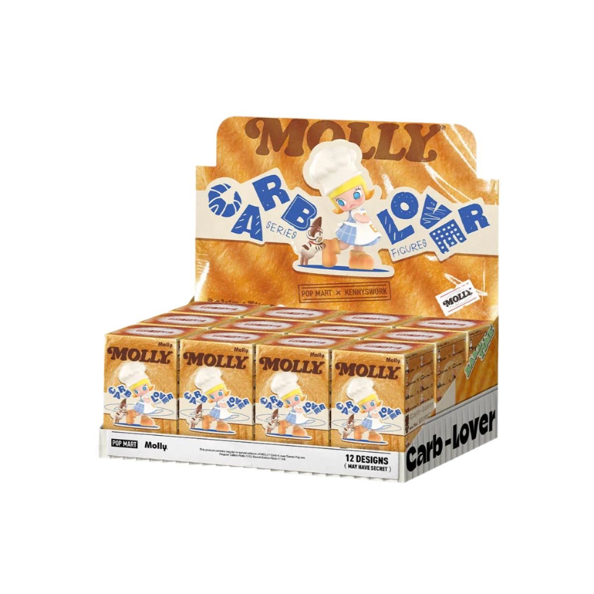 POP MART MOLLY Carb-Lover Series Figures Blind Box (Sold per piece