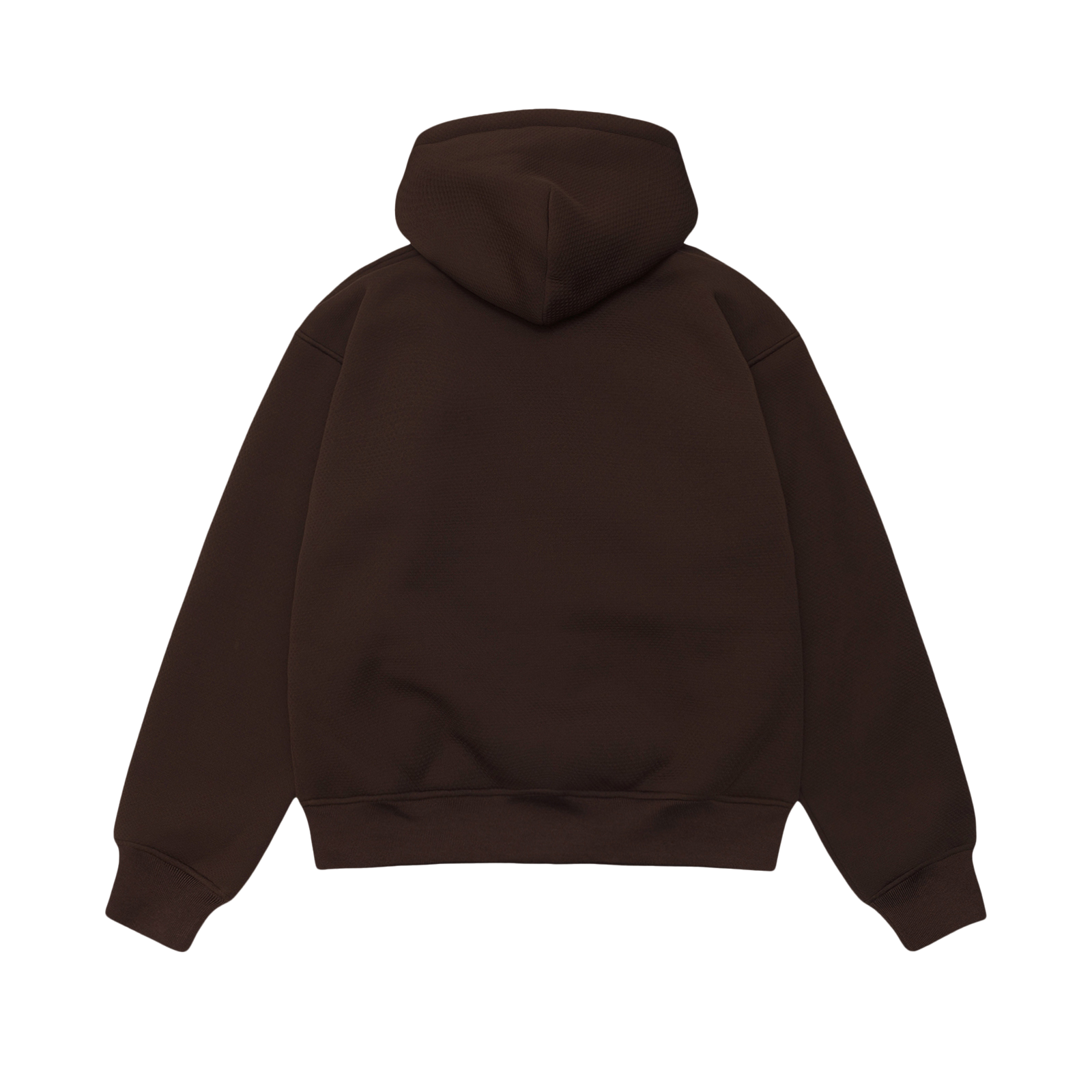 STUSSY: Bonded Sherpa Lined Hood (Brown) | DSMG E-SHOP