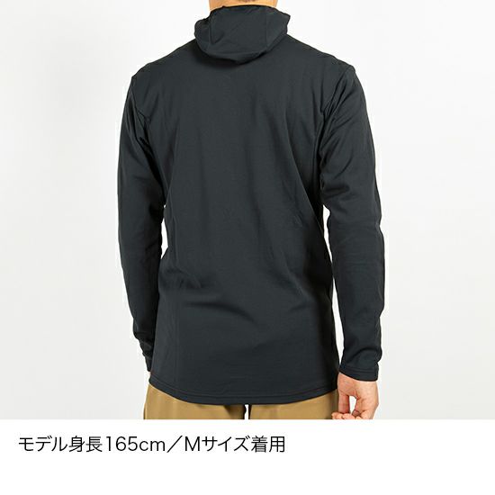 finetrack/ファイントラック FUM0624 メリノスピンサーモフーディ