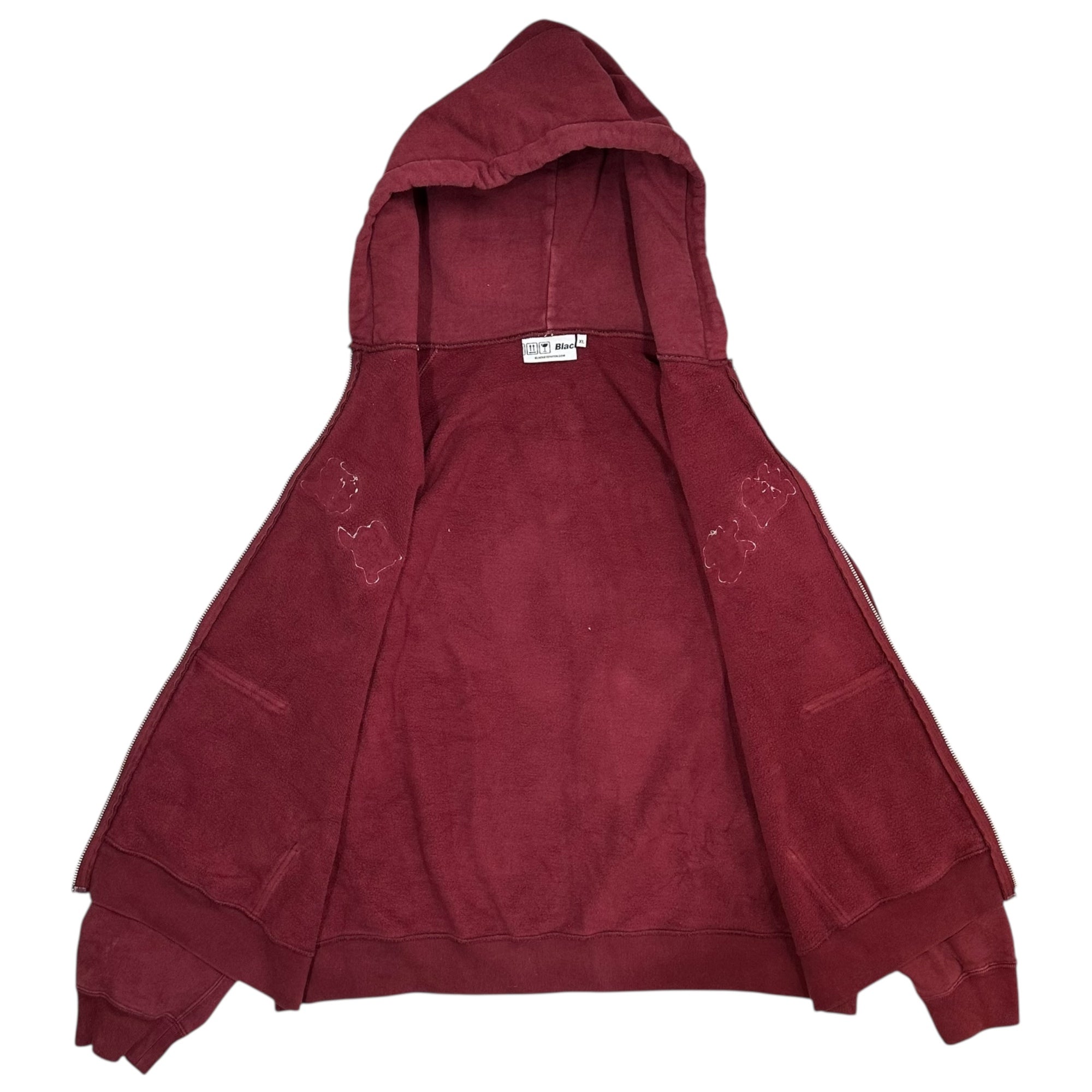 BlackEyePatch(ブラックアイパッチ) Zip-up hoodie ”取扱注意” ジップ