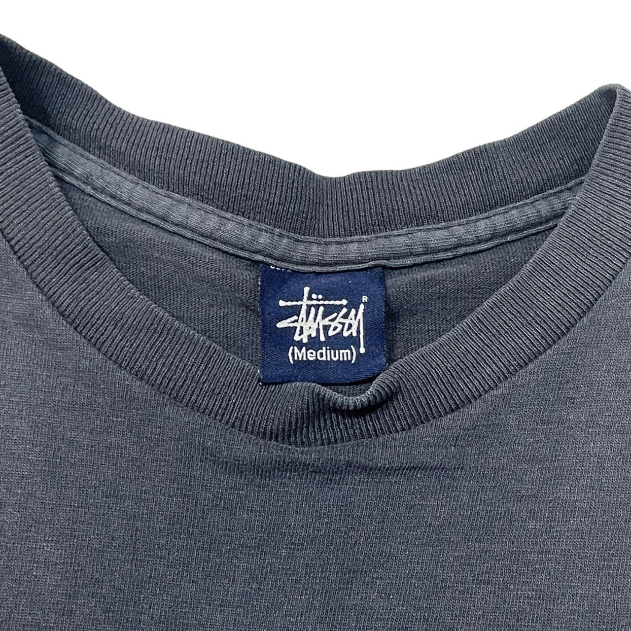 STUSSY(ステューシー) 90's~00's center logo Tシャツ センターロゴ 紺