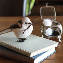 リアルなシマエナガのオブジェ BIRDIE BILL LONG-TAILED TIT（バーディ