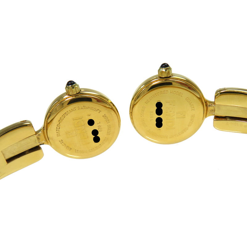 FENDI/フェンディ】 ダブルフェイス 2タイムゾーン 620L 腕時計 GP