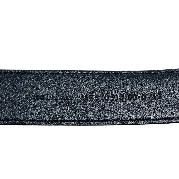 SAINT LAURENT/サンローラン】 ベルト レザー 黒 レディース【中古