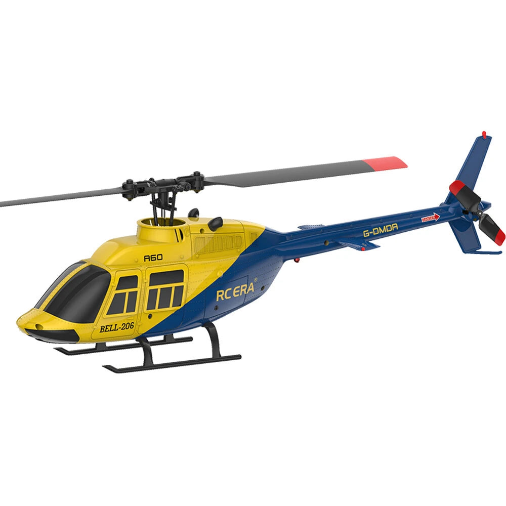 RC ERA A60 Mini Bell-206 1:42 Scale Flybarless RC Helicopter - 2.4