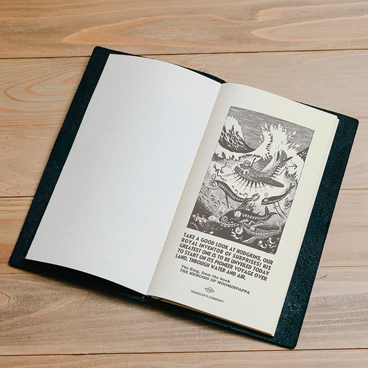TRAVELER'S COMPANY トラベラーズノートセット（ムーミンパパの思い出