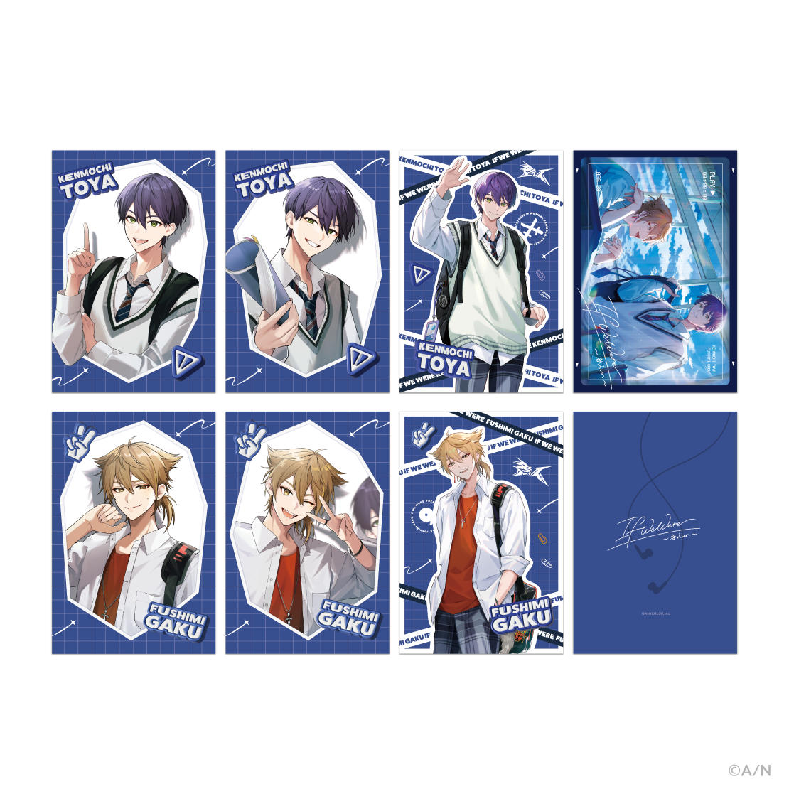 If We Were ~咎人ver.~】缶バッジセット｜にじさんじオフィシャルストア