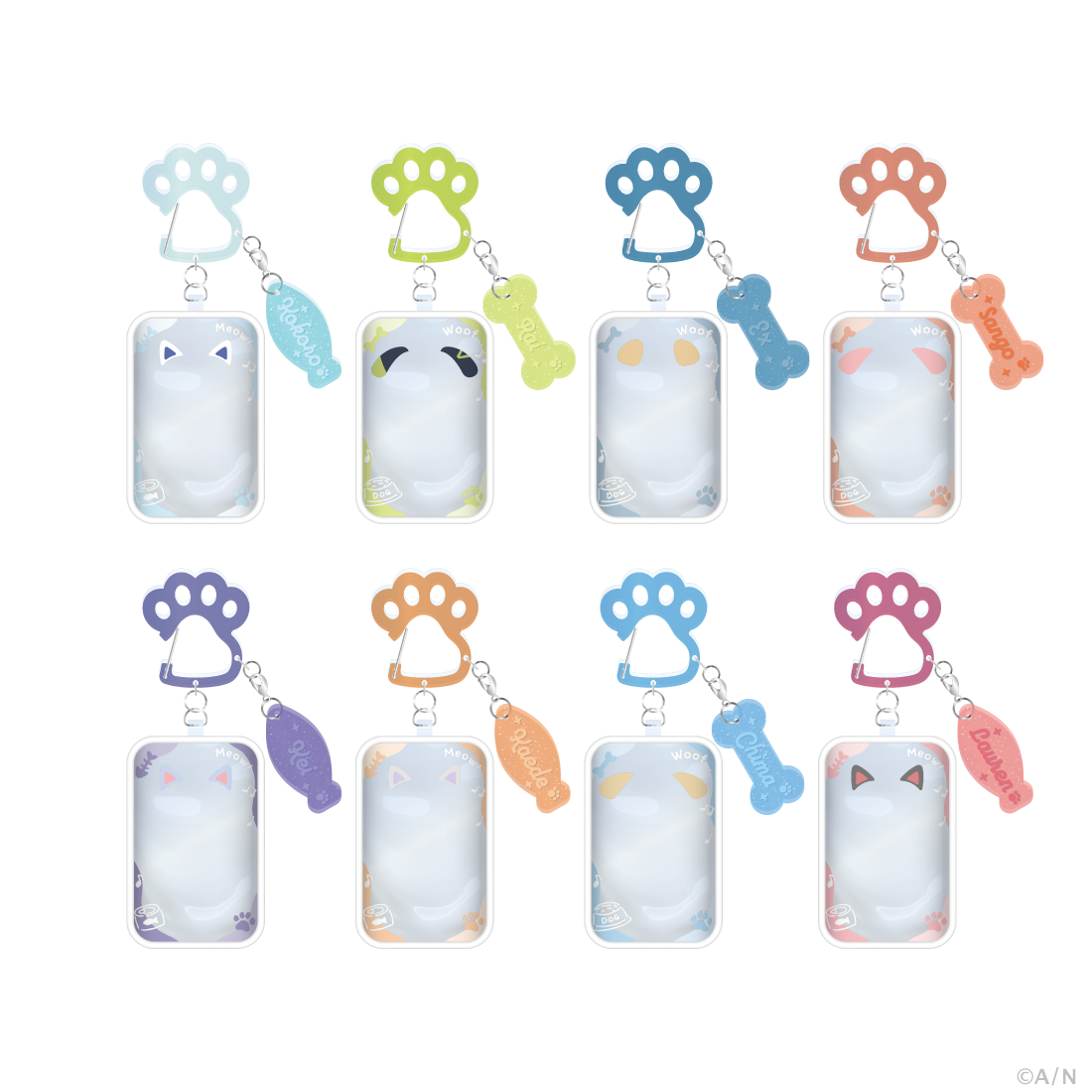 わんにゃんdays vol.2】にじぱぺおさんぽポーチ｜にじさんじ