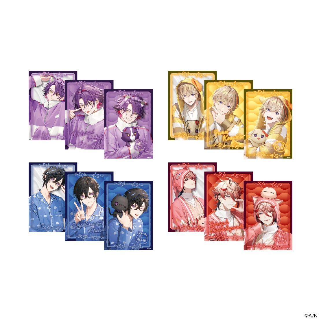 VOLTACTION Pajama Party!】ふわふわチェキ風カードホルダー｜にじさん