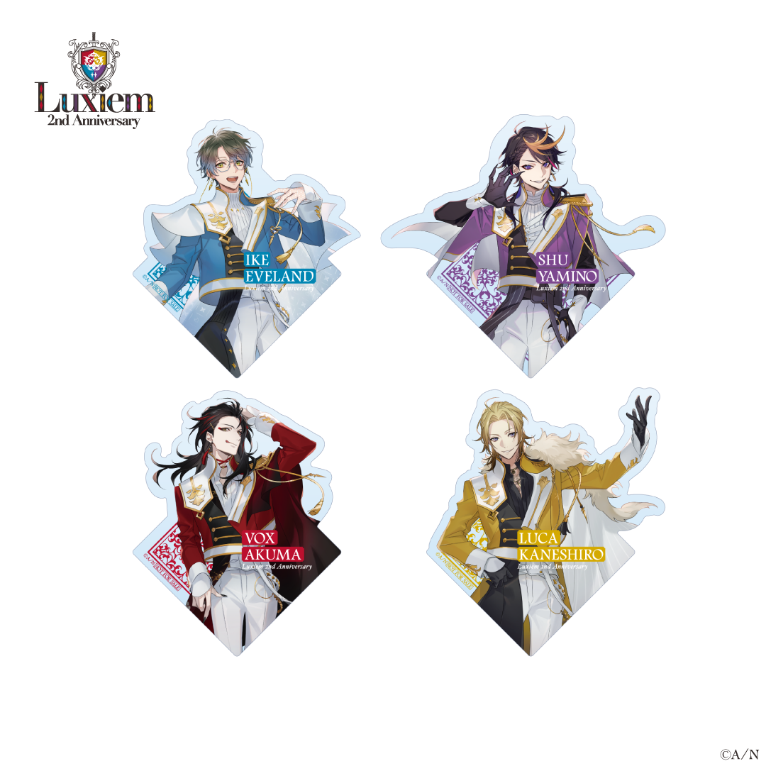 Luxiem 2nd Anniversary】メタル缶バッジ｜にじさんじオフィシャルストア