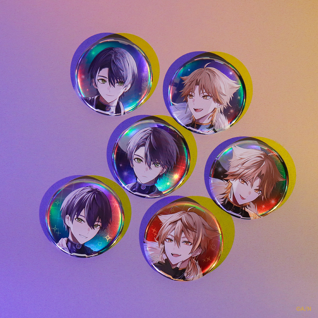 TOGABITO 7th Anniv.】ランダムオーロラ缶バッジ｜にじさんじ
