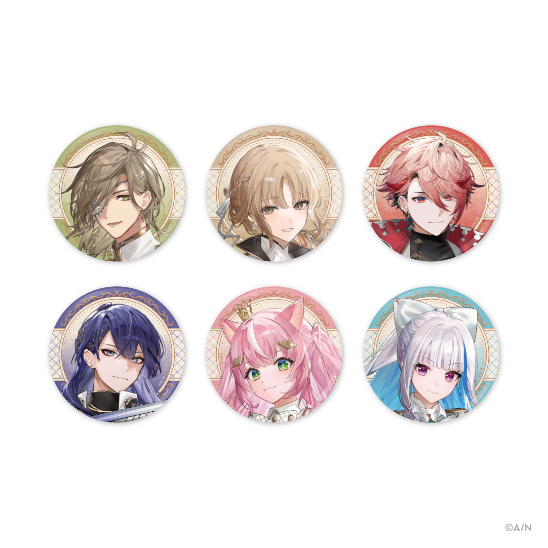 NIJISANJI Knight】缶バッジ｜にじさんじオフィシャルストア