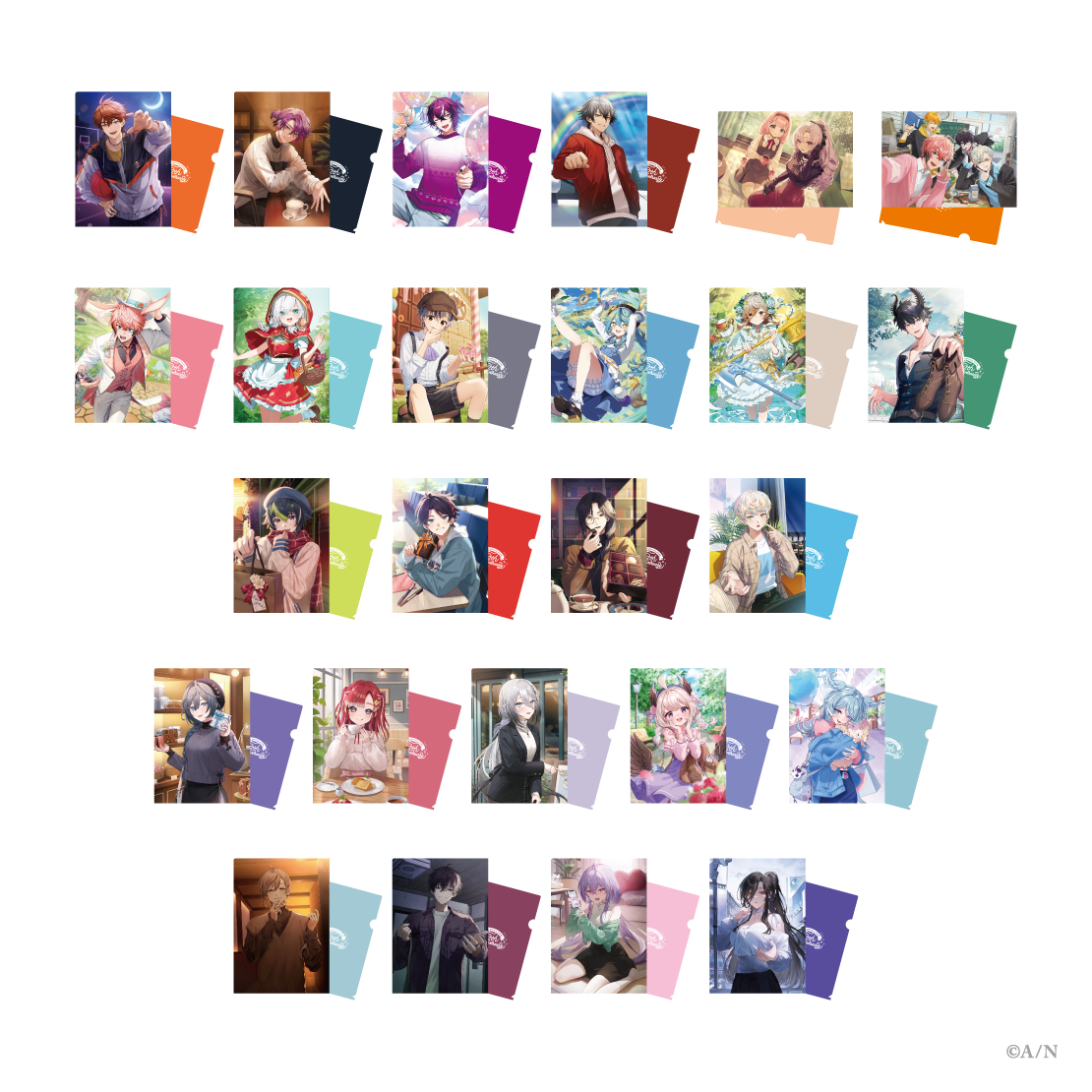 にじストア5周年メモリアルグッズ】クリアファイル｜にじさんじ