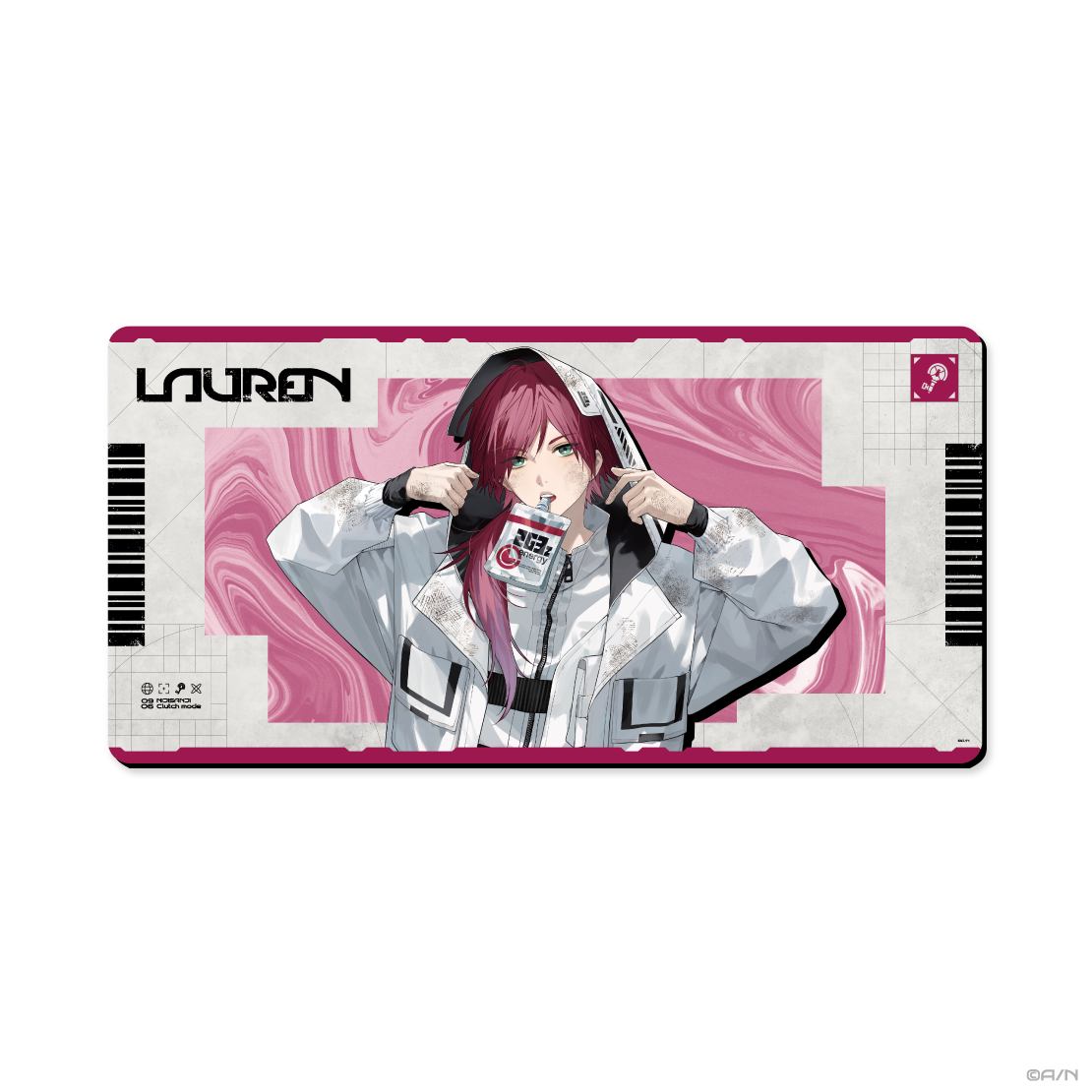 NIJISANJI Clutch Mode Type：Kanae & Lauren】大判ラバーマット｜にじ