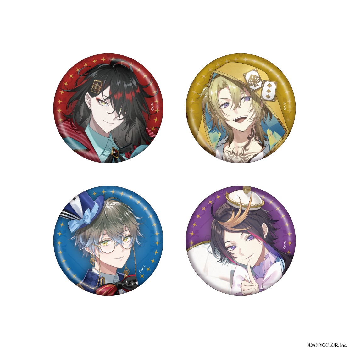 Luxiem in WONDERLAND】ランダム缶バッジ｜にじさんじオフィシャルストア